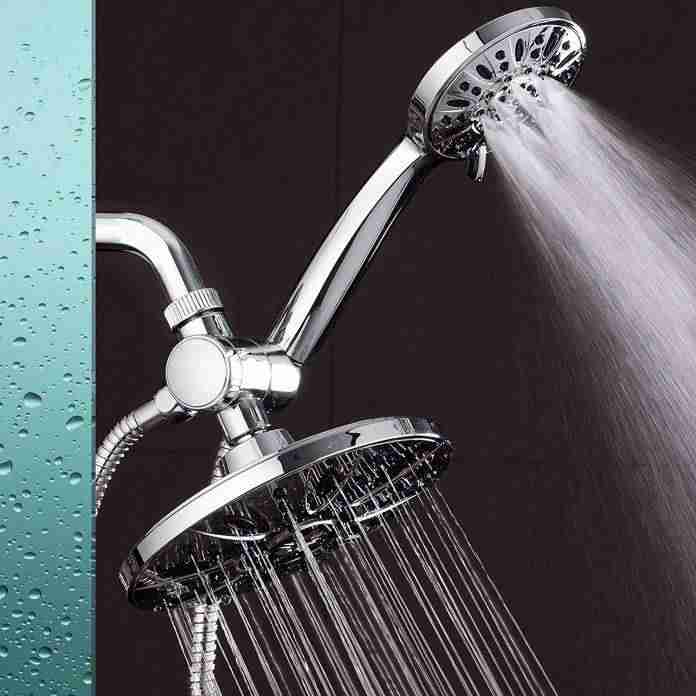 Aqua Dance 7 Premium High-Pressure 3-way Rainfall Shower Combo Combines the Best of Both Worlds