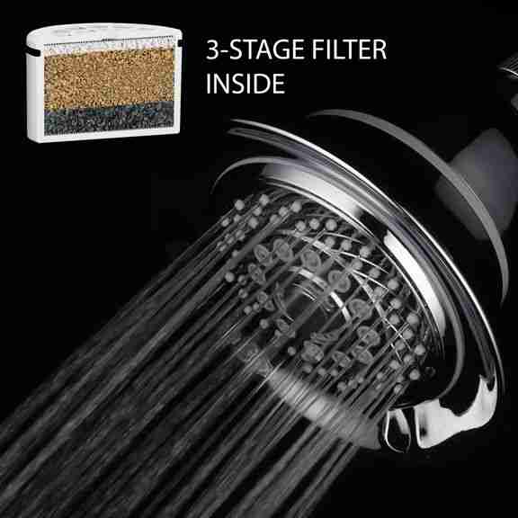 AquaCare By HotelSpa Filtered Shower Head