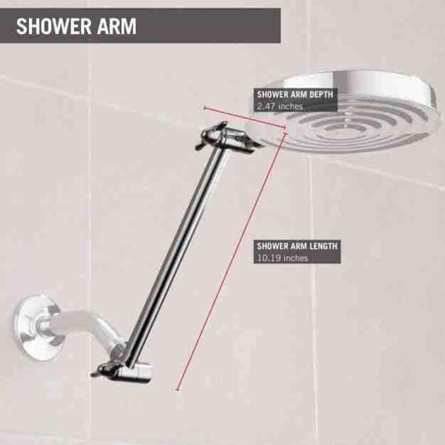 Delta Faucet UA902-PK Universal Showering Components Adjustable Shower Arm