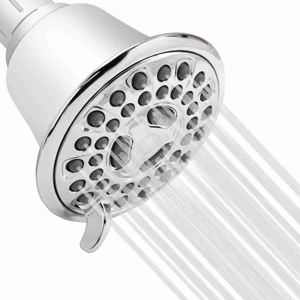 YAWALL Showering Replacement 4-Inch Shower Head Fixed YAWALL Showering Replacement 4-Inch Shower Head Fixed