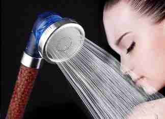 Luxsego Ionic Shower Head Top