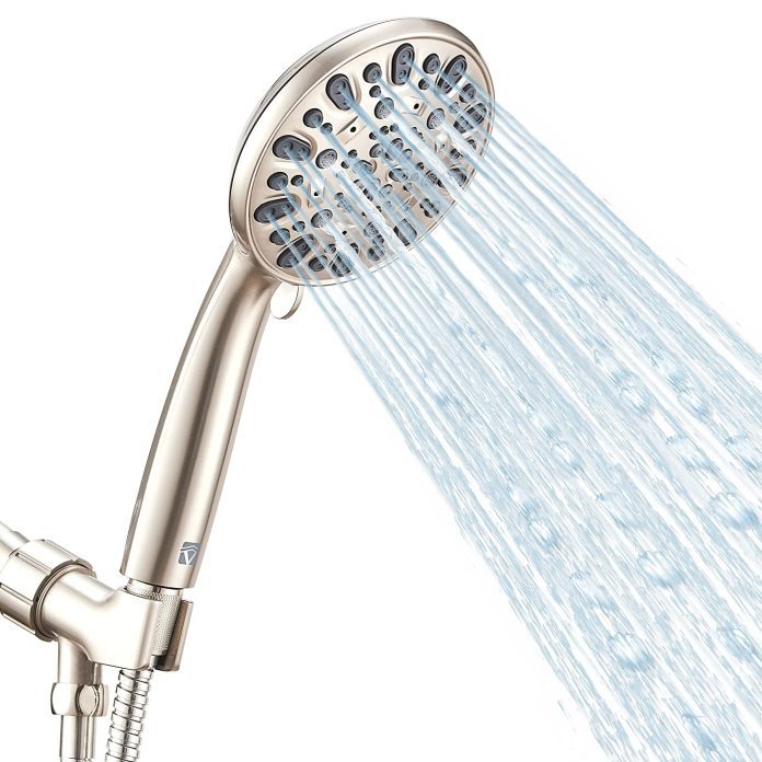 are there shower hoses with adjustable water flow settings 4