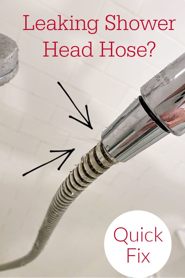 How Do I Prevent Leaks With A Shower Head Hose?