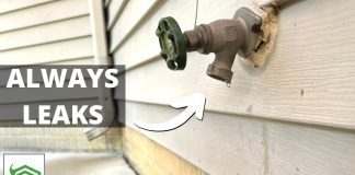 how do i stop my hose faucet from leaking 3