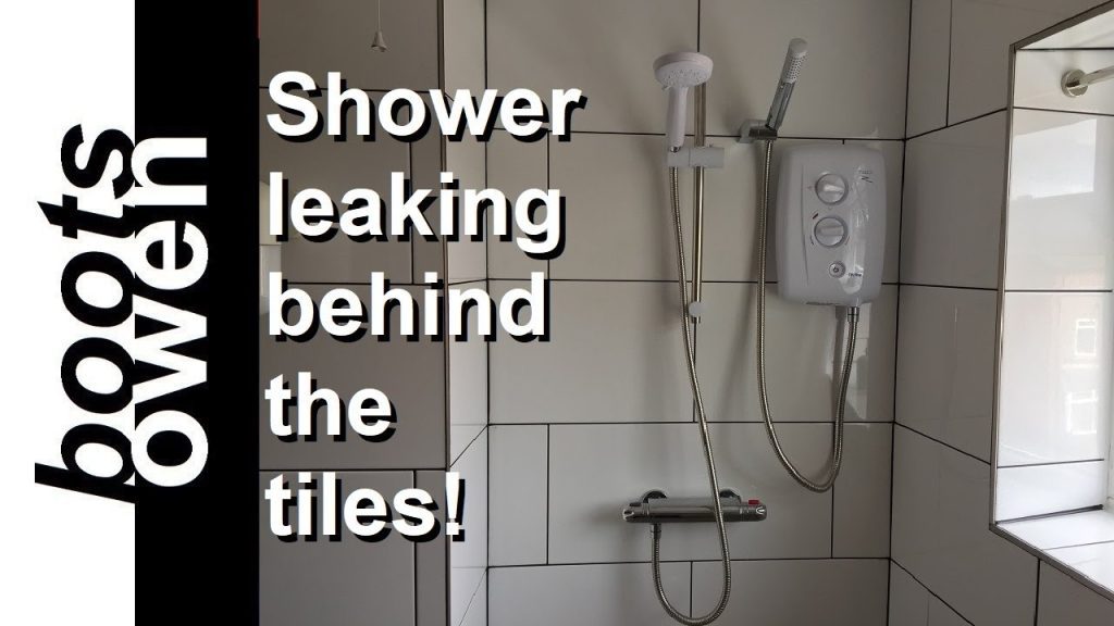 How Do You Fix A Leaky Shower Pipe In The Wall?