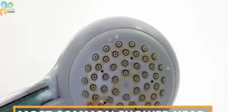 what is the most common problem with shower heads 2