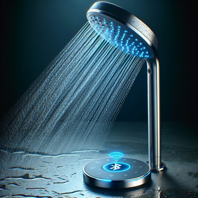 bluetooth shower heads let you shower to music