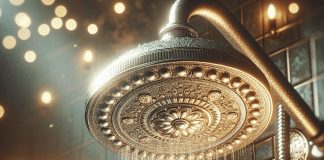 classic round shower heads for traditional style 2