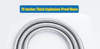 comparing 5 extra long stainless steel shower hoses 2