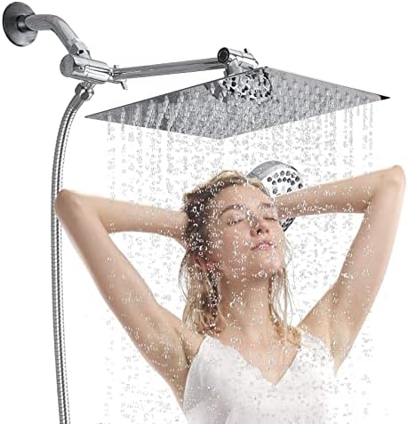 sleek and polished chrome shower heads 5