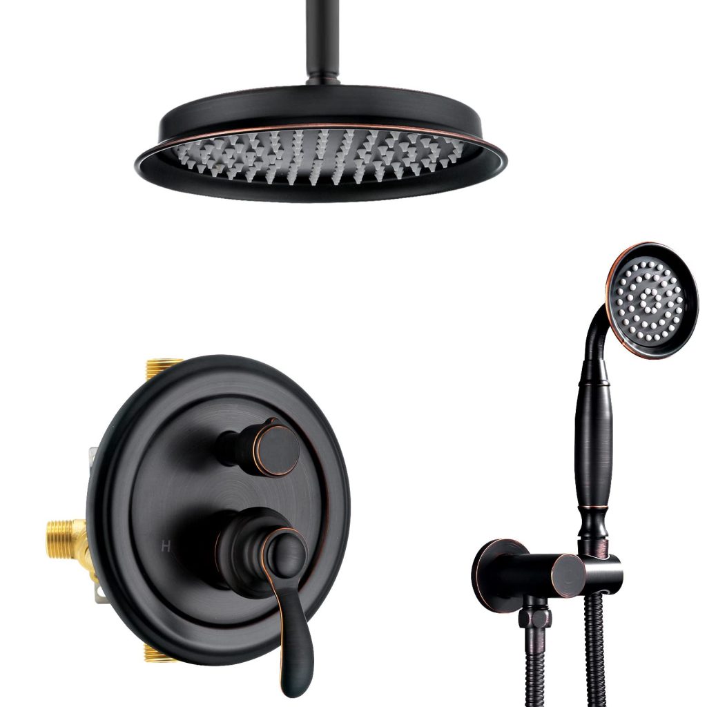 Timeless Oil-Rubbed Bronze Shower Heads