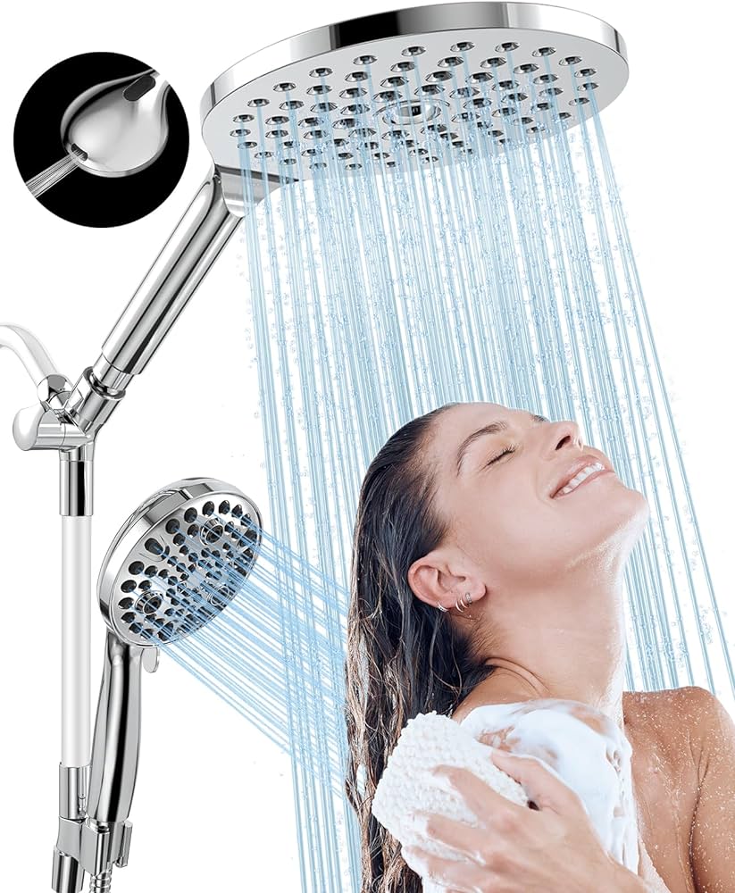 Customizable Dual Function Shower Heads