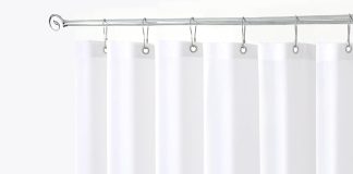 biscaynebay fabric extra long shower curtain liners review