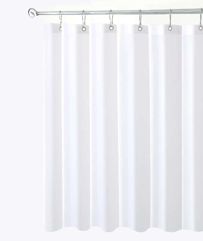 biscaynebay fabric extra long shower curtain liners review