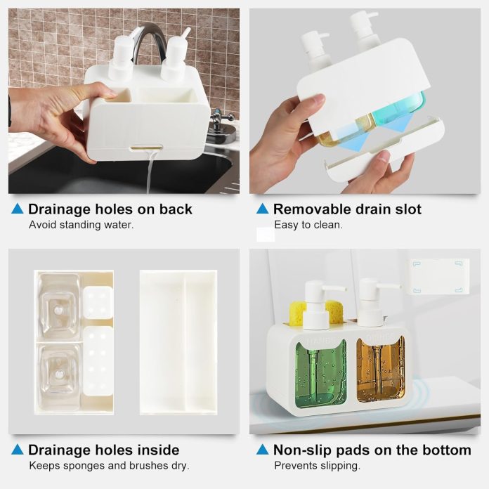 kitchen soap dispenser set review