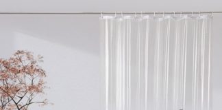knnriim clear shower curtain liner review