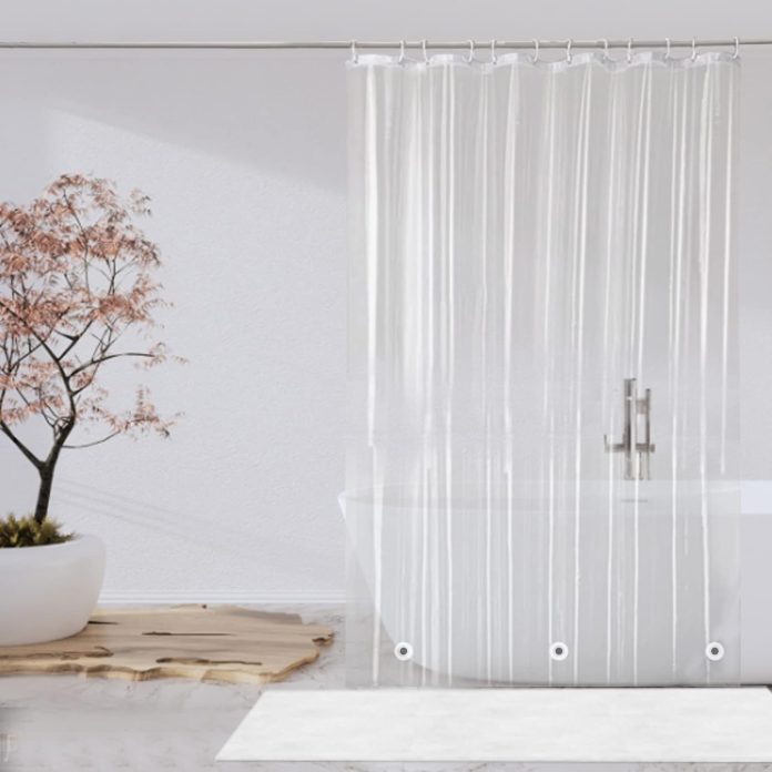 knnriim clear shower curtain liner review