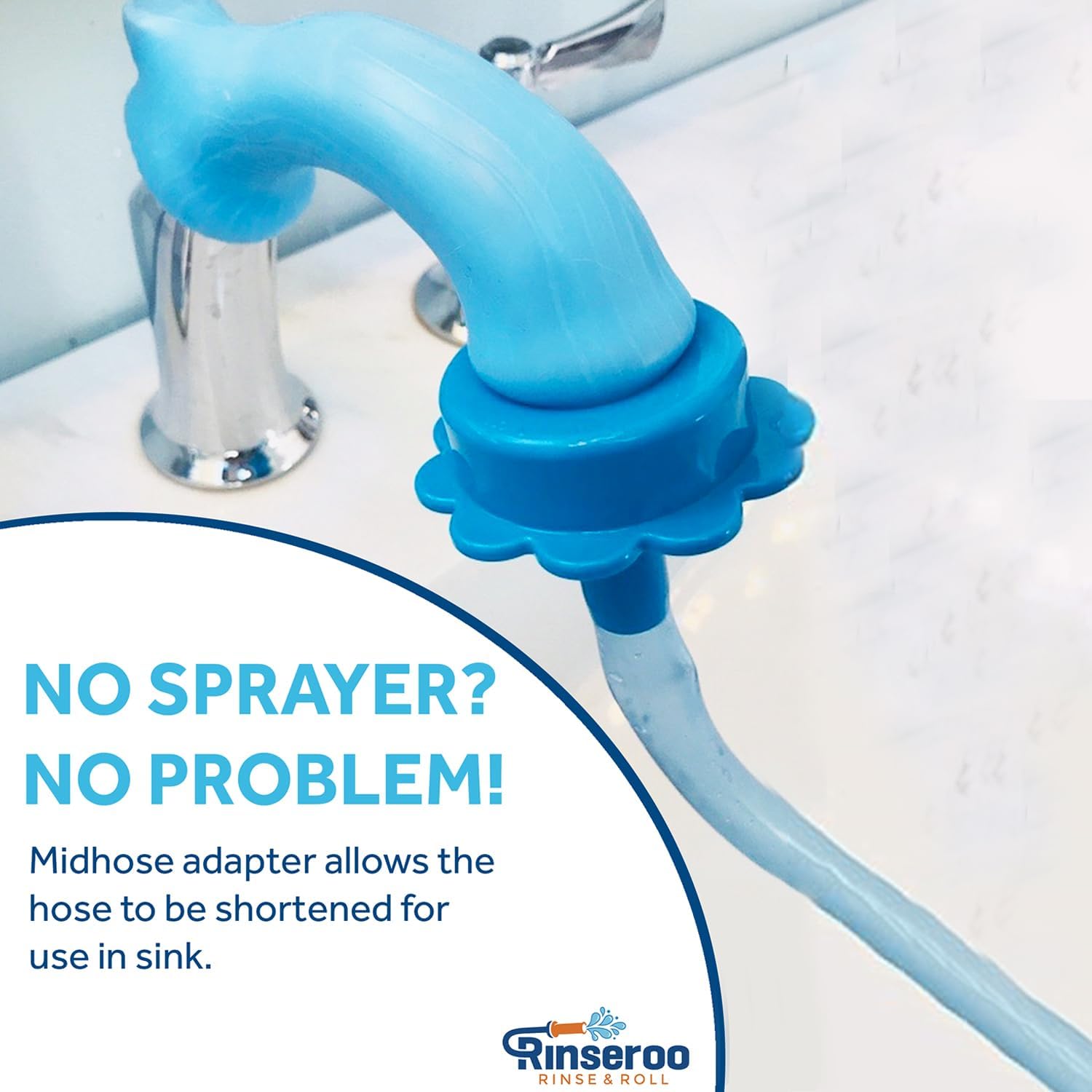 How To Extend A Shower Hose? | Shower Hose rinseroo 25 foot hose extension part for rinseroo extends rinseroo shower hose by 25 feet leader hose for extended reach 1