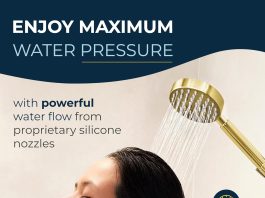 all metal handheld shower head with hose and brass holder chrome 25 gpm high pressure shower heads hand shower head with