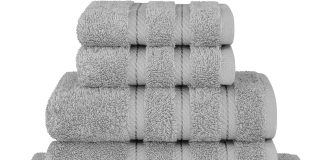 american soft linen luxury 6 piece towel set 2 bath towels 2 hand towels 2 washcloths 100 turkish cotton towels for bath
