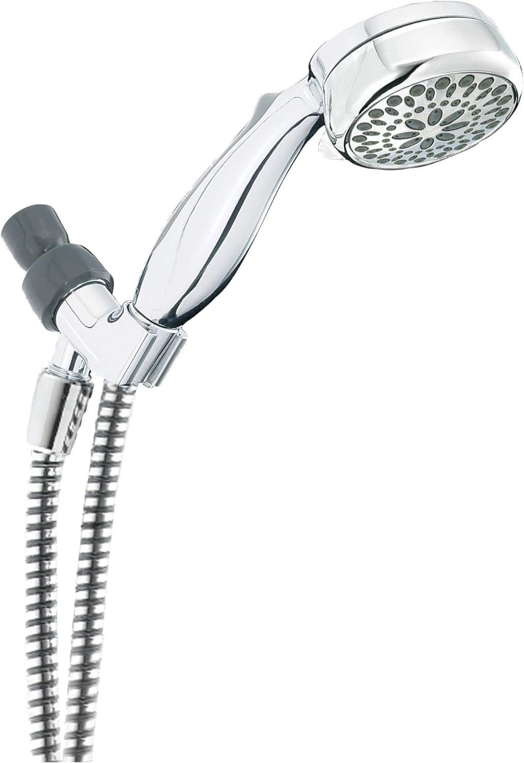 Delta Faucet 7-Spray Touch-Clean Hand Held Shower Head with Hose, Chrome, 75700