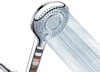 feelso filtered shower head with handheld high pressure 3 spray mode showerhead with 60 hose bracket and 15 stage water