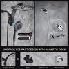 BrandName High Pressure Shower Head - Anti-Clogging Silicone Nozzles - 2.5 GPM Removable Restrictor - Image 2