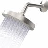 BrandName High Pressure Shower Head - Anti-Clogging Silicone Nozzles - 2.5 GPM Removable Restrictor - Image 3