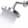 BrandName High Pressure Shower Head - Anti-Clogging Silicone Nozzles - 2.5 GPM Removable Restrictor - Image 4