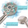 JDO 6-Setting Shower Head with Handheld, High Pressure Hand held Shower Head, 4.7 Inch Chrome Detachable Showerhead Set with 59 Inch Stainless Steel Hose and Adjustable Showerhead Holder - Image 3