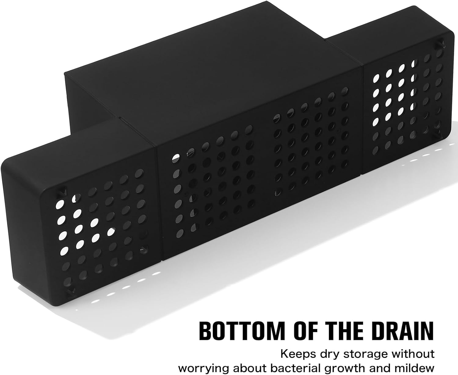 Kitchen Soap Dispenser with Sponge Holder and Brush, Dish Soap and Hand Soap Dispenser for Kitchen Sink (Matte Black, 4 in 1)