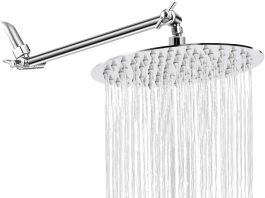 NearMoon 8-Inch Rain Shower Head with 11-Inch Arm review