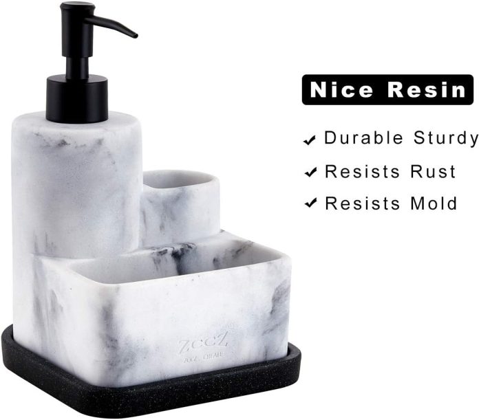 zccz-white-soap-dispenser-with-sponge-holder-kitchen-soap-dispenser-pump-sponge-caddy-and-brush-holder-3-in-1-set-organi