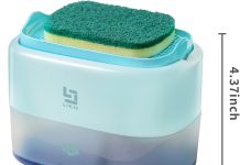 LIEN Dish Soap Dispenser and Sponge Holder review