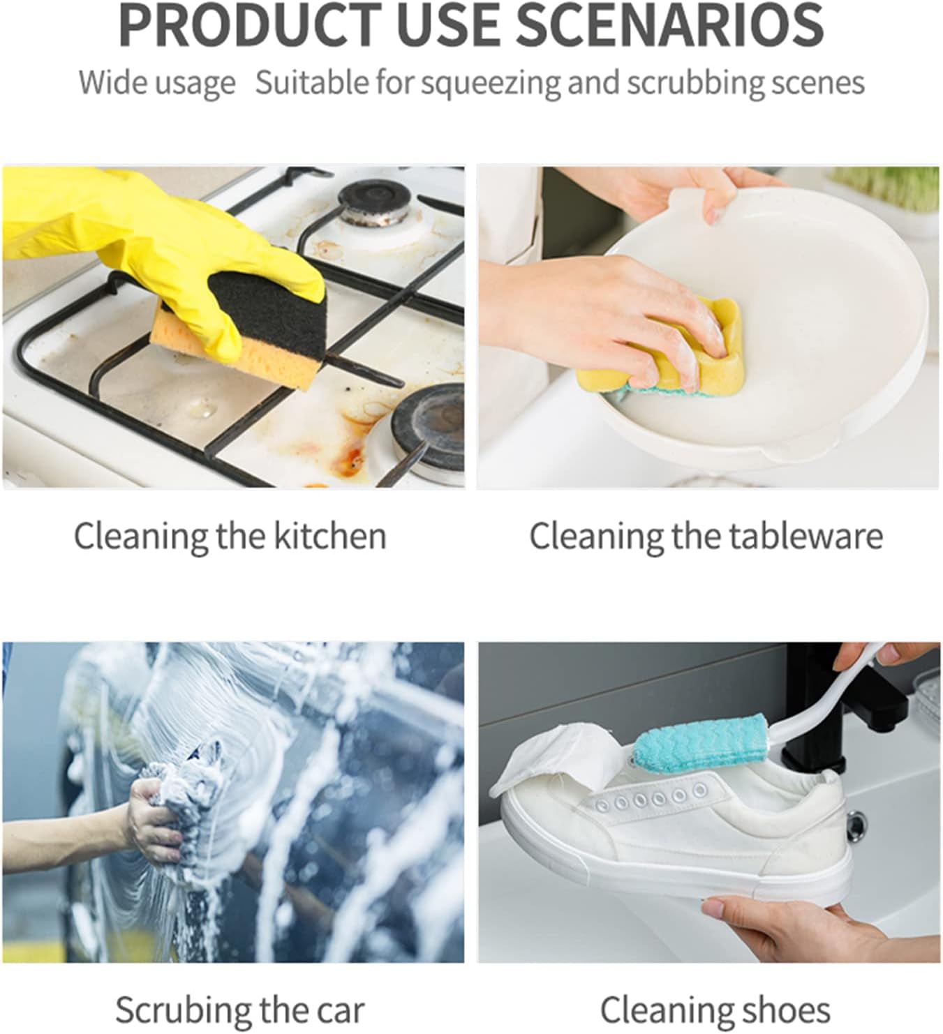 LIEN Dish Soap Dispenser and Sponge Holder, 2 in 1 Kitchen Countertop Sink Soap Dispenser, Dishwashing Soap Pump Dispenser (Sky Blue) LIEN Dish Soap Dispenser and Sponge Holder, 2 in 1 Kitchen Countertop Sink Soap Dispenser, Dishwashing Soap Pump Dispenser (Sky Blue)