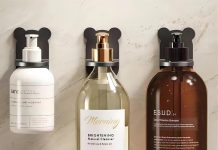 3pcs Shower Gel Bottle Hook (Black White Gray) review