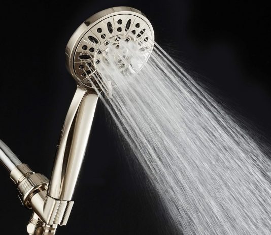AquaDance High Pressure 6-Setting Handheld Shower Head review