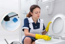 Bathroom Accessories Set, 9 Pieces (Black) review