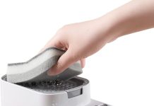 Dish Soap Dispenser Sponge and Steel Ball Holder review