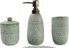 Hymmah Green Bathroom Accessories Set review