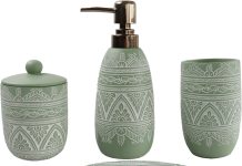 Hymmah Green Bathroom Accessories Set review