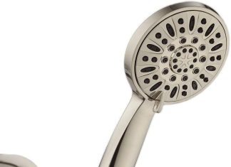 AquaDance 3316 High Pressure 6-Setting 4\” Chrome Handheld review