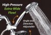 AquaDance 7\” Premium High Pressure 3-Way Rainfall Combo review Home |