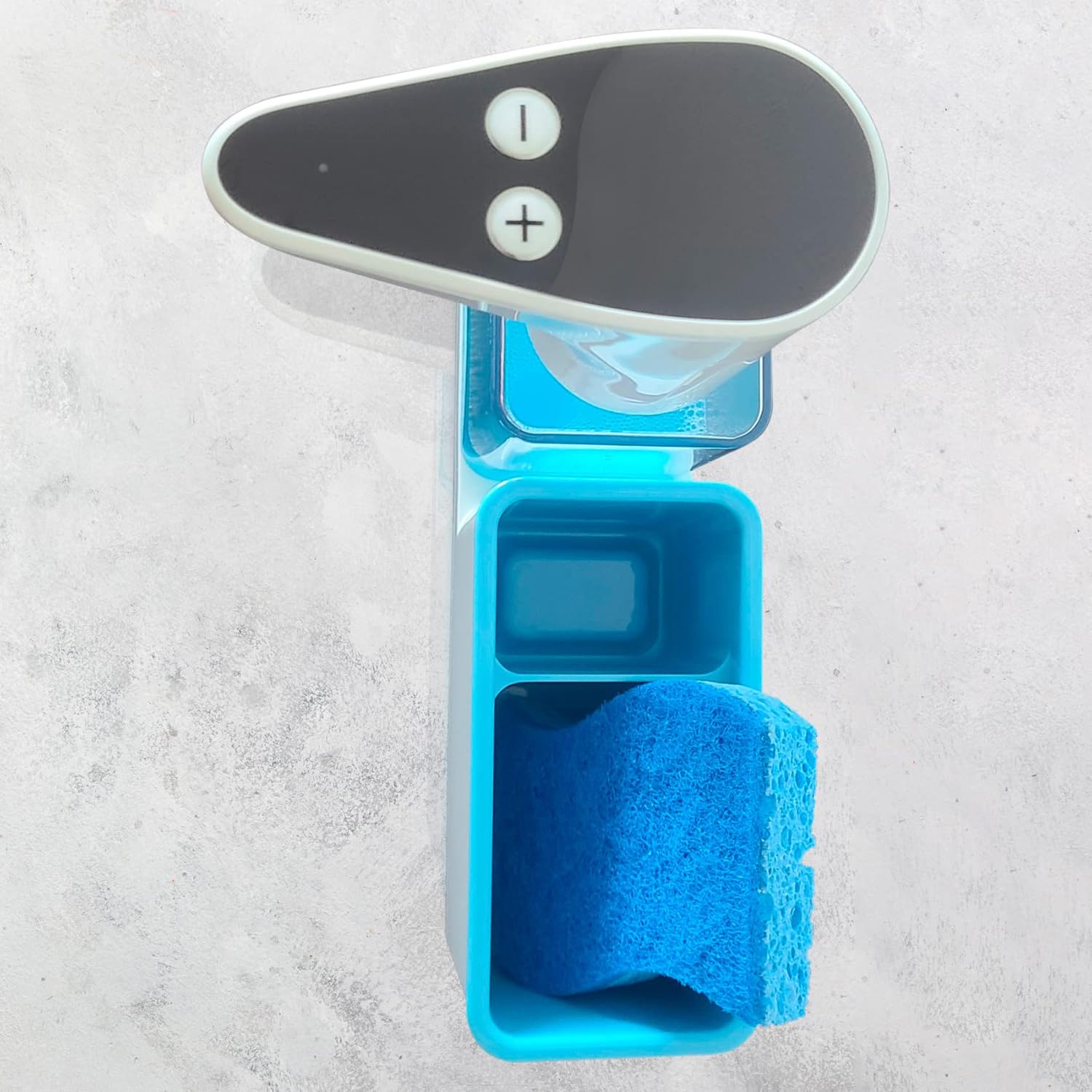 Automatic soap Dispenser Kitchen, Sink Organizer, Storage with Lotion Liquid, Sponge Holder, Hand-Free Soap Dispenser with a Infrared Sensor Pump Five Levels Regulation of Liquid soap, Touchless Automatic soap Dispenser Kitchen, Sink Organizer, Storage with Lotion Liquid, Sponge Holder, Hand-Free Soap Dispenser with a Infrared Sensor Pump Five Levels Regulation of Liquid soap, Touchless