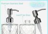 JASAI Diamond Embossed Glass Soap Dispenser review Home |