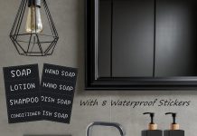 Matt Black Glass Soap Dispenser Set review