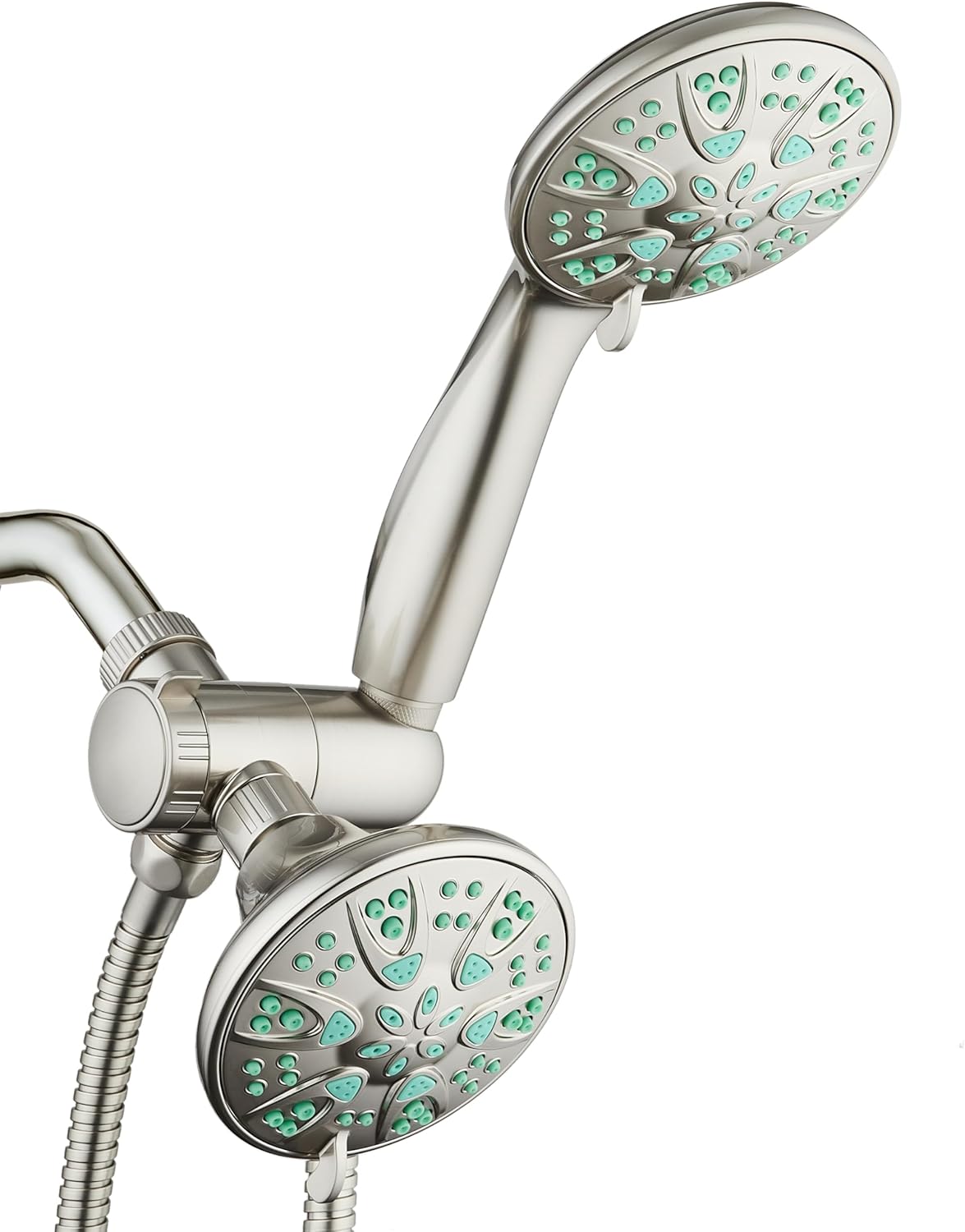 AquaDance Antimicrobial 30-Setting Shower Combo, Soft Purple, 4 AquaDance Antimicrobial 30-Setting Shower Combo, Soft Purple, 4