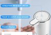2 Pack Automatic Soap Dispensers,12.8oz/380ml USB Touchless Automatic Foaming Soap Dispenser,Rechargeabled Wall Mounted Smart Soap Dispenser for Bathroom Kitchen Dish Soap