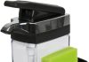 Casabella Sink Sider Solo Kitchen Soap Pump and Sponge Caddy, Black/Chrome – 2-in-1 Soap and Sponge Caddy, One-Hand Soap Dispensing, Ergonomic Design, Easy to Refill and Clean, Efficient Size Home |