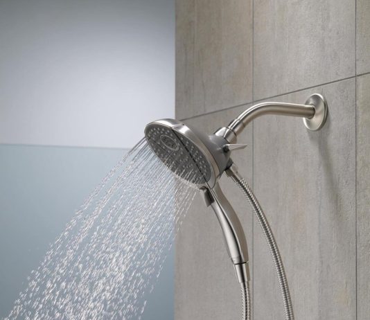 Delta Faucet 4-Spray Handheld Shower Head review